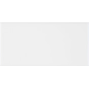 Ackland Segment 6" x 3" Glossy, Polished Ceramic Grout or Thin-Set Tile Bullnose - Sold by Carton (44 LF/Carton) Blanc