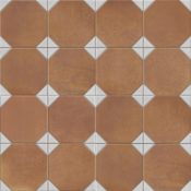 Ackland 13" x 13" Porcelain Geometric Floor and Wall Tile - Matte Visual - Sold by Carton (10.57 SF/Carton) Siena