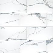 Ackland Velluto - 12" x 24" Porcelain Solid Floor and Wall Tile - Polished Visual - Sold by Carton (11.64 SF/Carton) Baltic