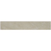 Ackland Windsor 18" x 3" Matte Porcelain Grout or Thin-Set Tile Bullnose - Sold by Carton (33 LF/Carton) Cream