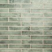 Ackland Zarah - 2" x 10" Ceramic Wall Tile - Glossy Visual - Sold by Carton (5.16 SF/Carton) Moss