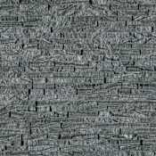 Ackland 6" x 24" Marble Hardscape Wall Tile - Splitface, Textured Marble Visual - Sold by Carton (6 SF/Carton) Ashen Black