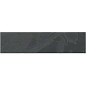 Ackland Camden - 6" x 24" Natural Stone Solid Floor and Wall Tile - Textured Visual - Sold by Carton (10 SF/Carton) Charcoal