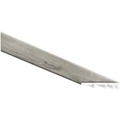 Ackland Ackland Vinyl Trims 94" x 2" Vinyl Glue Down or Nail Down Vinyl Flooring End Cap/Threshold - Sold by Piece (7.83 LF/Piece) Arbor Smoke