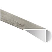 Ackland Ackland Vinyl Trims 94" x 2" Vinyl Glue Down or Nail Down Vinyl Flooring Stair Nose - Sold by Piece (7.83 LF/Piece) Arbor Smoke