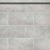 Ackland Ackland Vinyl Trims 94" x 2" Vinyl Glue Down or Nail Down Vinyl Flooring End Cap/Threshold - Sold by Piece (7.83 LF/Piece) Atlas Gray