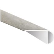 Ackland Ackland Vinyl Trims 94" x 2" Vinyl Glue Down or Nail Down Vinyl Flooring Stair Nose - Sold by Piece (7.83 LF/Piece) Atlas Gray