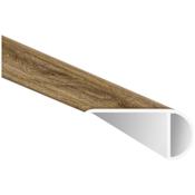 Ackland Ackland Vinyl Trims 94" x 2" Vinyl Glue Down or Nail Down Vinyl Flooring Stair Nose - Sold by Piece (7.83 LF/Piece) Grot Brown