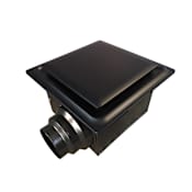 Aero Pure Designer Series 50 - 110 CFM 1 Sone Ceiling Mounted Energy Star Certified Bath Fan with Humidity Sensor and Adjustable Speed Oil Rubbed Bronze
