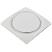 Aero Pure Designer Series 120 CFM 0.7 Sone Ceiling Mounted Energy Star Certified Bath Fan with Slim-Fit Housing White