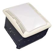 Aero Pure 6-Pack of 70 CFM 3.5 Sone Ceiling or Wall Mounted Exhaust Fan with Light White