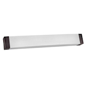 AFX Algiers 25" Wide ADA Commercial LED Bath Bar with Acrylic Shade Oakley Bronze