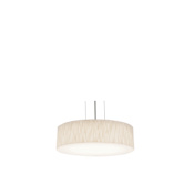 AFX Anton 15" Wide LED Pendant Satin Nickel
