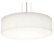 AFX Anton 3 Light 20" Wide Suspension Pendant Satin Nickel