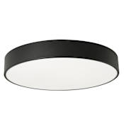 AFX Bailey 30" Wide LED Flush Mount Drum Ceiling Fixture Black