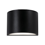 AFX Celia 5" Tall LED Outdoor Wall Sconce Black