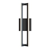 AFX Cass 4 Light 16" Tall LED Bathroom Sconce - ADA Black