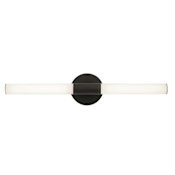 AFX Dion 2 Light 24" Wide Vanity Light Black