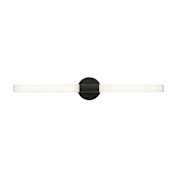 AFX Dion 2 Light 36" Wide Vanity Light Black