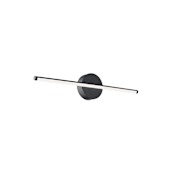 AFX Elizabeth 24" Wide LED Bath Bar Black