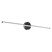 AFX Elizabeth 36" Wide LED Bath Bar Black