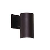 AFX Everly 8" Tall LED Outdoor Wall Sconce Black