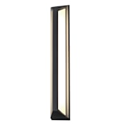 AFX Fulton 24" Tall LED Wall Sconce Black