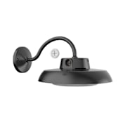 AFX Gilbert 10" Tall LED Outdoor Wall Sconce Black