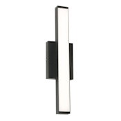 AFX Gale 18" Tall LED Wall Sconce Textured Black