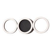 AFX Glo 15" Wide LED Bath Bar Black