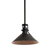 AFX Gus 10" Wide LED Outdoor Mini Pendant Black