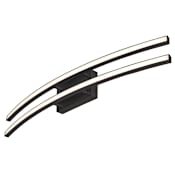 AFX Harper 2 Light 36" Wide LED Bath Bar Black