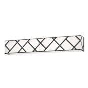 AFX Haven 27" Wide LED Bath Bar Black