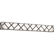 AFX Haven 39" Wide LED Bath Bar Black