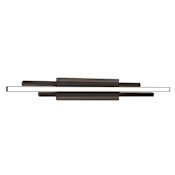 AFX Indra 36" Wide LED Bath Bar Black