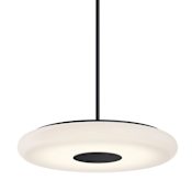 AFX June 6" Wide LED Mini Pendant Black