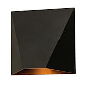 AFX Kylo 5" Tall LED Wall Sconce Black