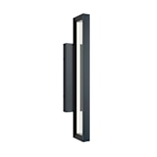 AFX Liam 24" Tall LED Outdoor Wall Sconce Black / White