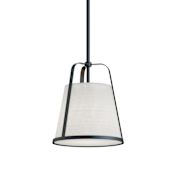 AFX Lizzette 10" Wide Pendant Black