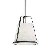 AFX Lizzette 18" Wide Pendant Black
