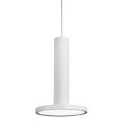AFX Luna 8" Wide LED Mini Pendant White
