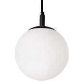 AFX Loretto 7" Wide Mini Pendant Black