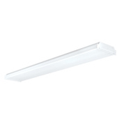 AFX LED Wrap 48" Long Integrated LED Commercial Strip Light - 120- 277 Volts - 5000 Lumens White