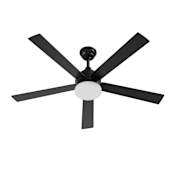 AFX Maddox 52" 5 Blade Indoor LED Ceiling Fan Black