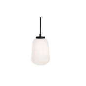 AFX Olivia 16" Tall LED Wall Sconce Black