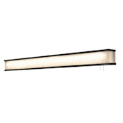 AFX Randolph 2 Light 5" Tall LED Wall Sconce with Fabric Shade Rubbed Bronze