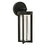 AFX Rivers 13" Tall LED Wall Sconce Black
