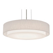 AFX Sanibel 23" Wide LED Pendant Satin Nickel