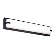AFX Sinclair 24" Wide LED Bath Bar Black