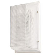 AFX 11" Tall Integrated LED Commercial Wall Pack with Prismatic Polycarbonate Diffuser - 5000K White